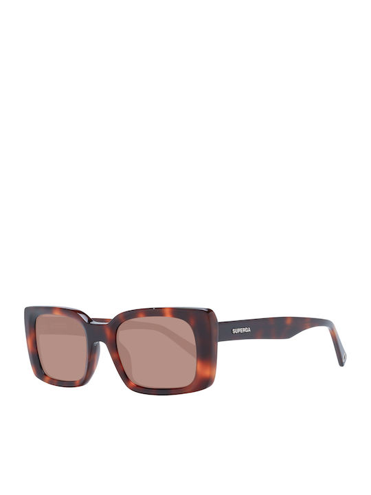 Sting Women's Sunglasses with Brown Tartaruga Plastic Frame and Brown Lens SST477 09JC