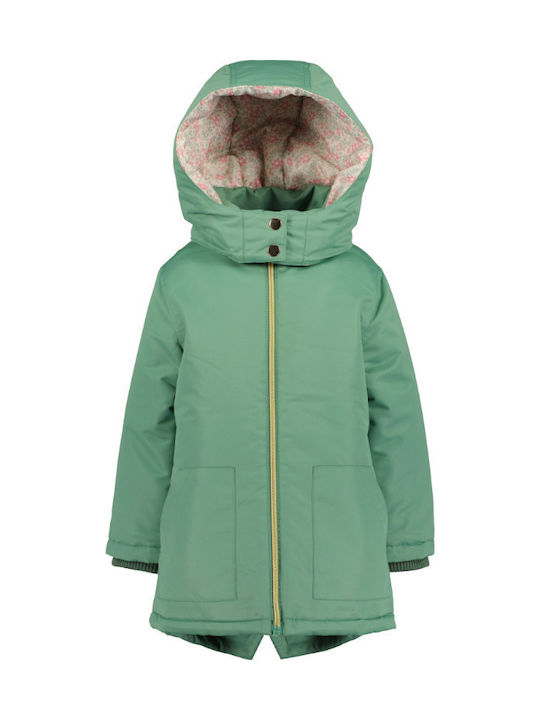Kinder Freizeitjacke mit Kapuze Green