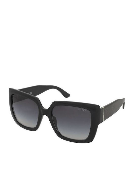 Guess Women's Sunglasses with Black Plastic Frame and Gray Gradient Lens GU00200 01B