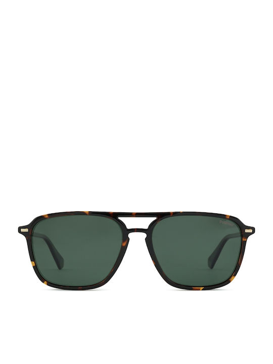 Polaroid Bărbătești Ochelari de soare cu Maro Tortoise Cadru și Verde Lentilă PLD4182/S/X 086/UC
