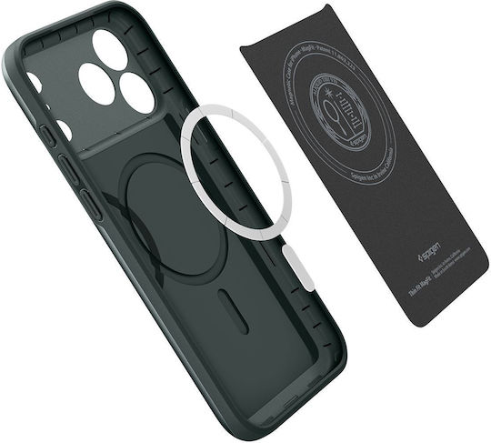 Spigen Thin Fit MagSafe Back Cover Plastic / Silicon Abyss Green (iPhone 17 Pro)