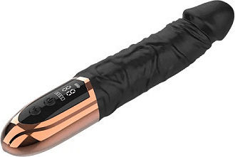 SMD Wet Mess Realistic Vibrator 23cm Negru