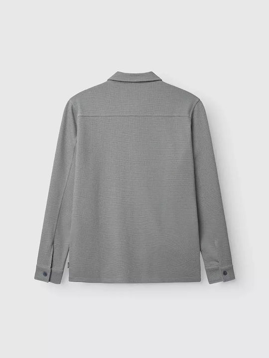 Дълъг Ръкав Overshirt в Стандартна Кройка Dust Sage Green