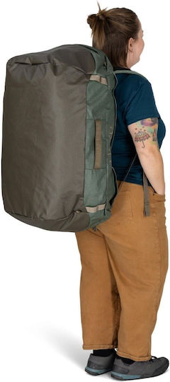 Osprey Transporter Duffel 95 Sack Voyage Back 95lt Green Fabric