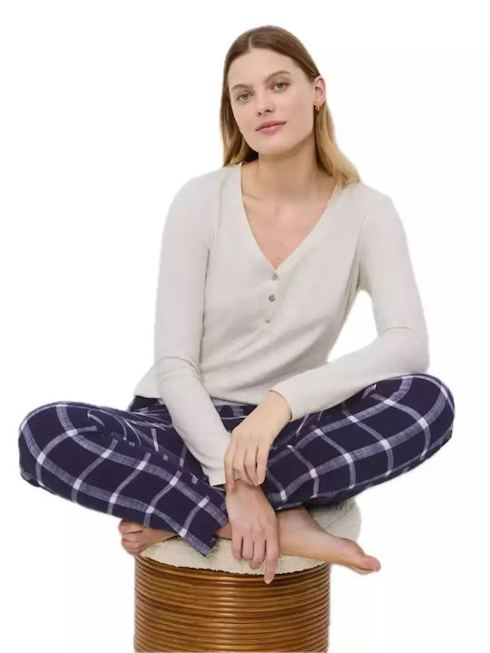 Triumph Winter Women's Pyjama Top Gray