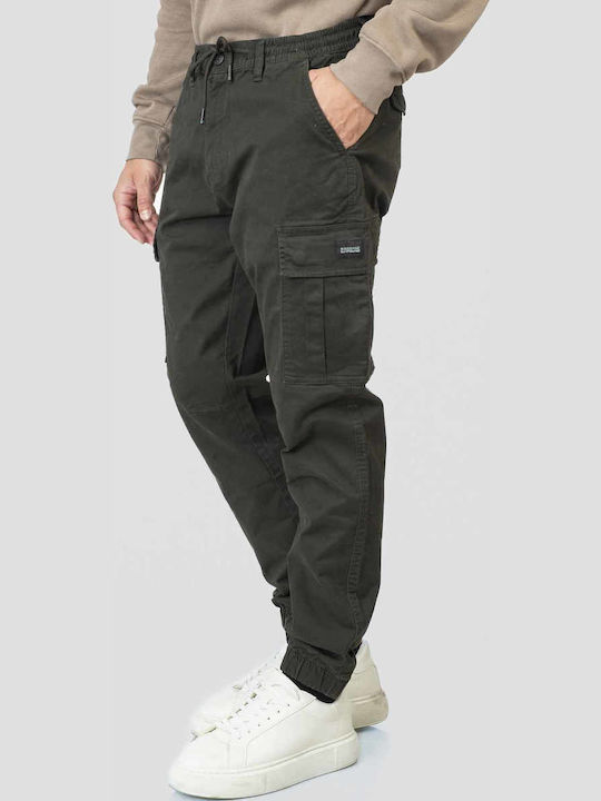 Trousers Cargo Forest Green