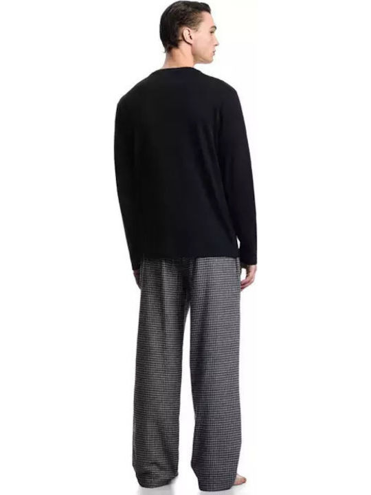 Emporio Armani Men's Winter Pajamas Set Black EM000614AF14998