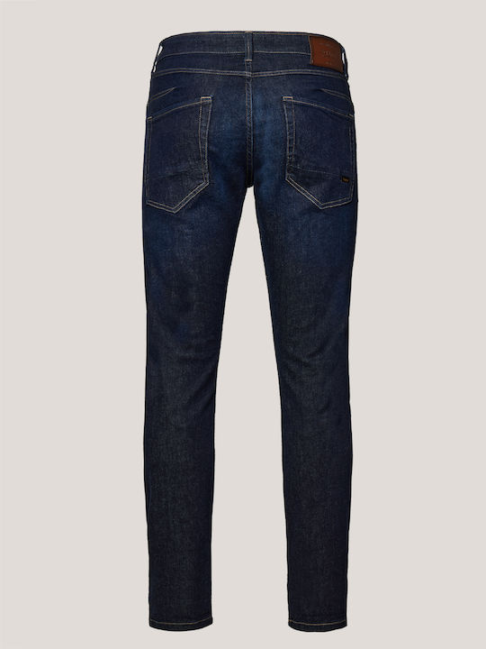 Simon Pantalon De Blugi Pentru Bărbați Cu Fit Slim Albastru