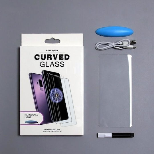 Realme 15 Pro 5g Folie Protectie Telefon Curbată Uv Liquid Full Glue