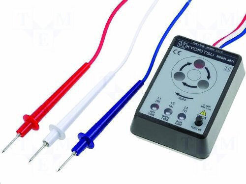 Kyoritsu 8031 Indicator de Fază de Succesiune a Fazelor și Prezență Fază