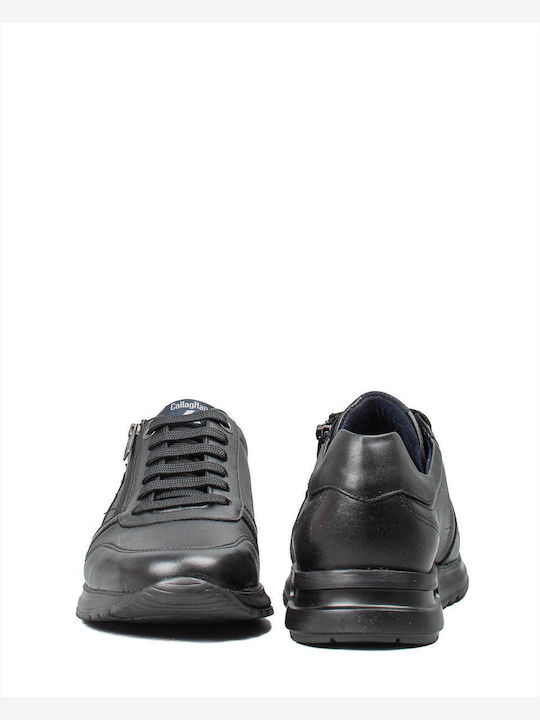 Men's Leather Casual Shoes Black