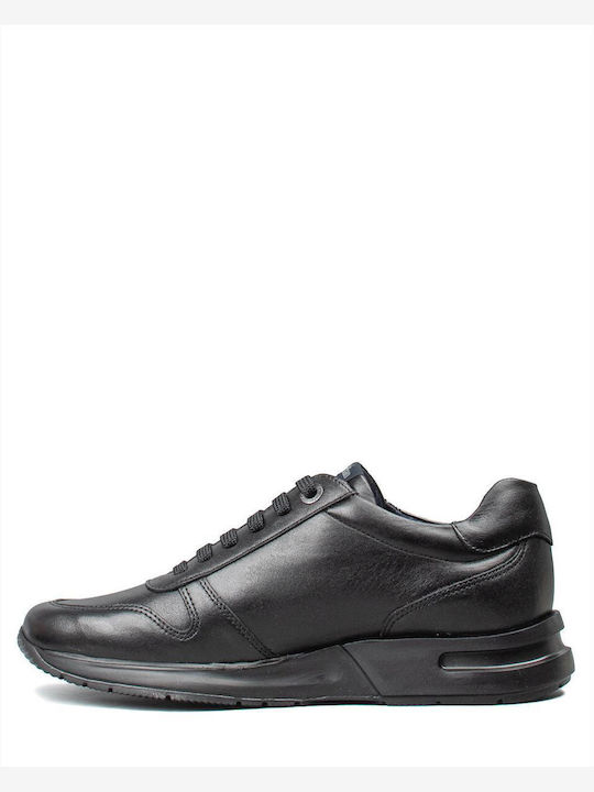 Men's Leather Casual Shoes Black