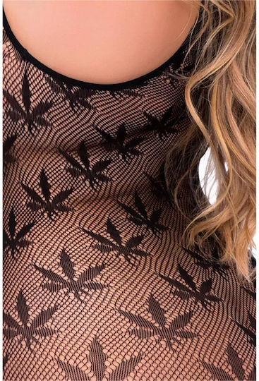 Pink Lipstick Lingerie Festival Flirt Net Dress Rochie Sexy Plus Size Black