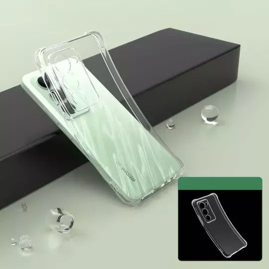 Tech-Protect Flexair Back Cover Σιλικόνης Διάφανο (Xiaomi Redmi 15 4G / 5G)