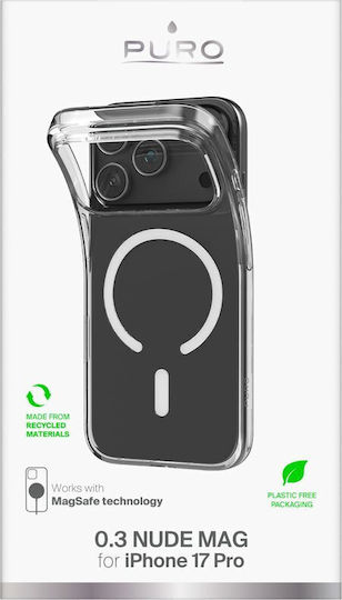 Puro Back Cover Σιλικόνης Διάφανο (iPhone 17 Pro Max)