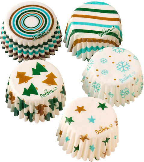 Decora Αξεσουάρ Ζαχαροπλαστικής Χάρτινα 27x27cm 01024 100τμχ