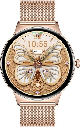 Colmi V89 Stainless Steel Smartwatch (Gold)