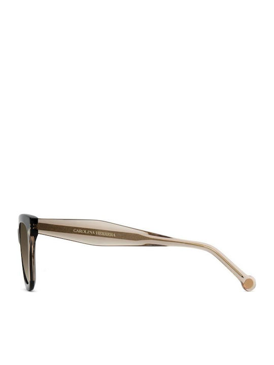 Carolina Herrera Women's Sunglasses with Brown Plastic Frame and Brown Gradient Lens HER 0340/S KDX