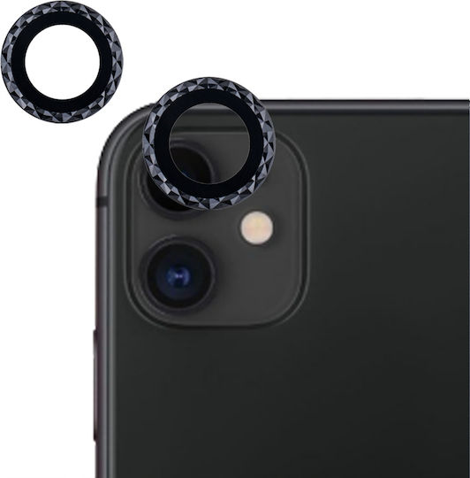 Προστασία Κάμερας Tempered Glass Μαύρο για το iPhone 11