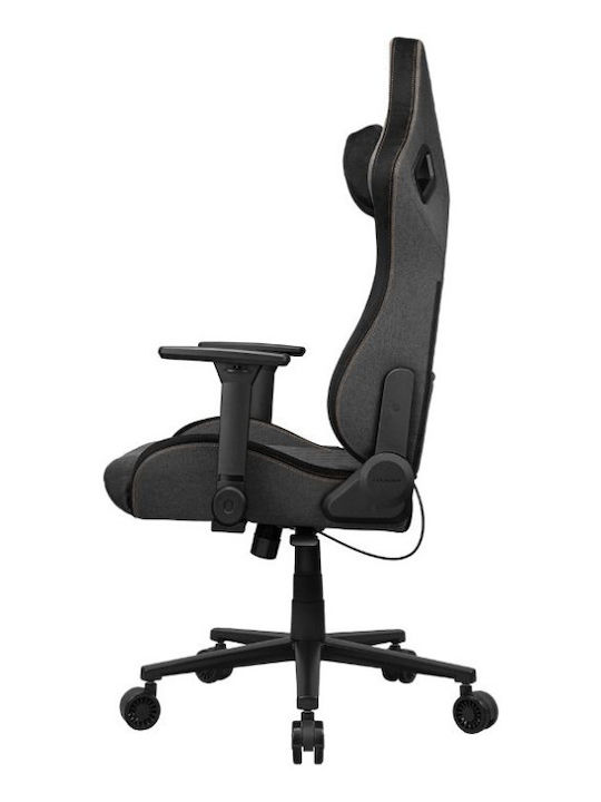 Cougar Defensor F Υφασμάτινη Καρέκλα Gaming με Ρυθμιζόμενα Μπράτσα Γκρι