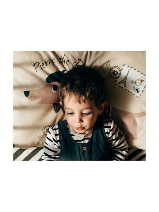 La Millou Kids Sleep Pillow Brown 40x60cm