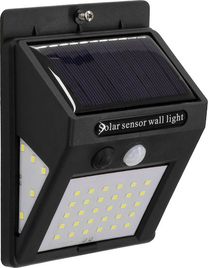 GloboStar Στεγανός Ηλιακός Προβολέας LED 12W Ψυχρό Λευκό 6000K IP65