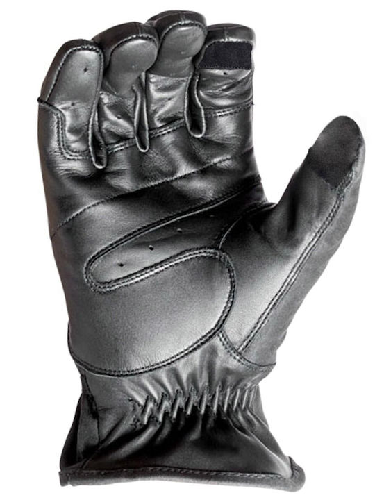 Roland Sands Design Truman Sommer Herren Motorradhandschuhe Leder Schwarz