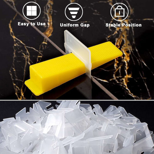 Tile Levelling Spacer 1mm Thickness 95 Pieces
