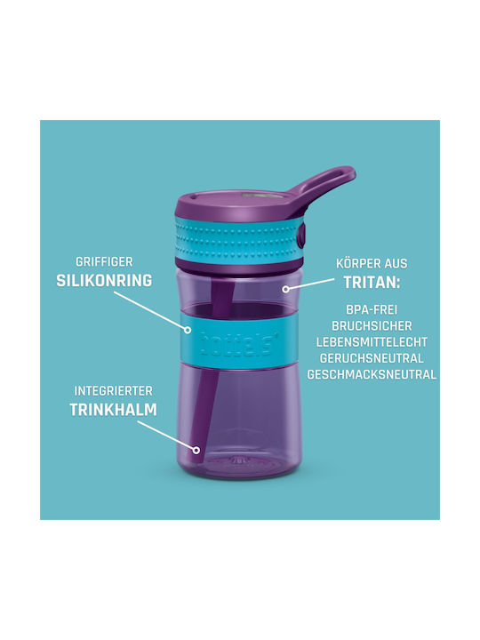 Boddels Wasserflasche 400ml Blau