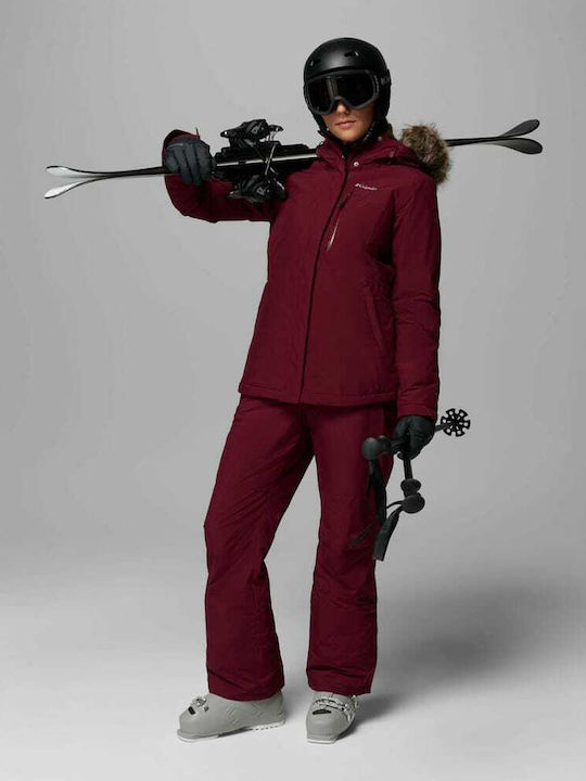 Columbia Ava Alpine Ii Insulated Women's Ski & Snowboard Jacket Burgundy 2085831-624