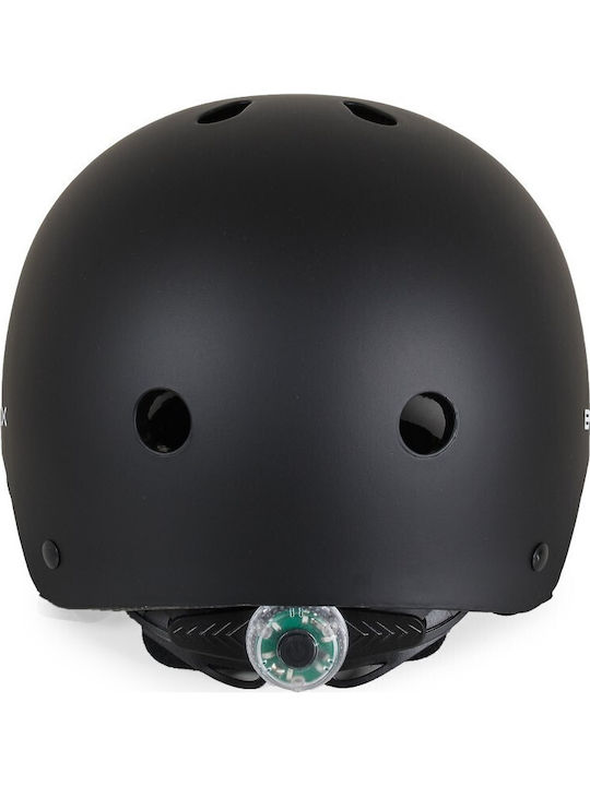 Byox Kids' Helmet for City Bike Black with LED Light
