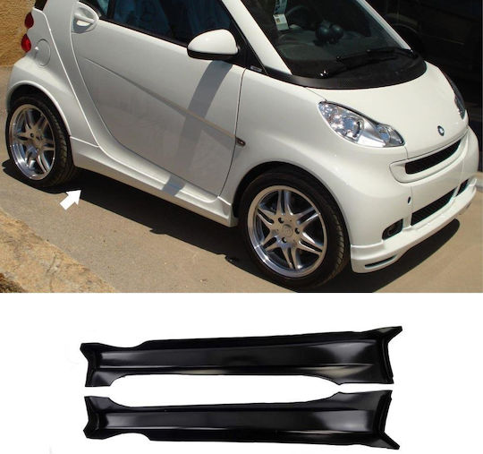 Look Μαρσπιέ Αυτοκινήτου Πλαϊνά Συμβατά με Smart ForTwo 2007-2014