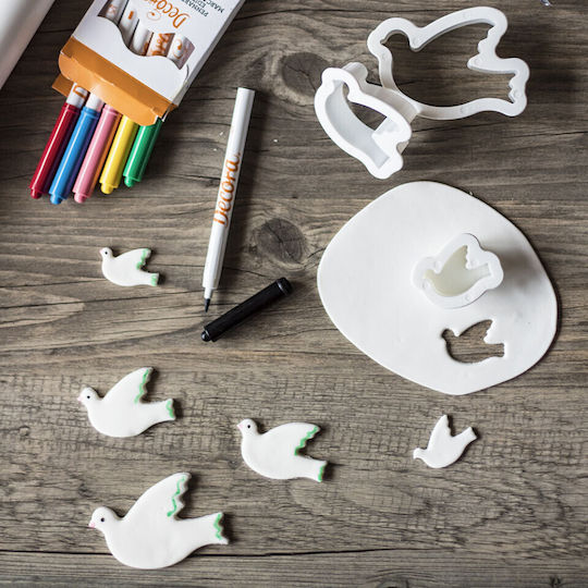 Dove Cookie Cutters Set 3 Pcs Decora