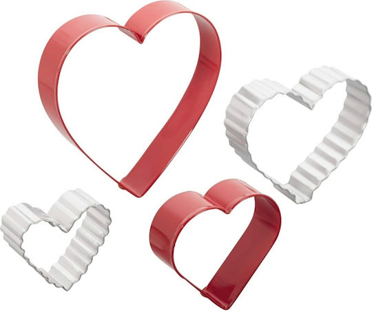 Heart Cutter Set 4 Pcs Wilton