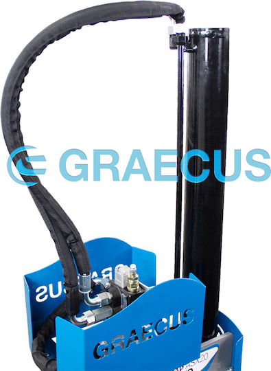 Graecus DRYADASX20PTO Elektrisch 15hp mit Schneidleistung 20T