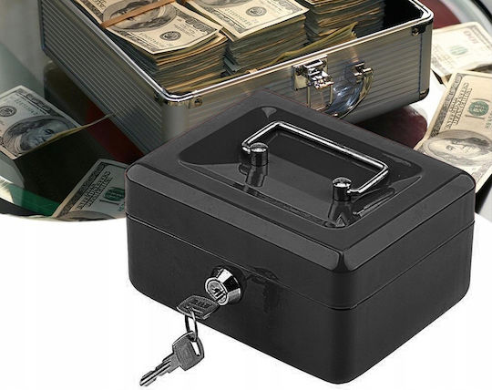 Verk Group Metal Cash Box Security Keys Documents 5907451323922