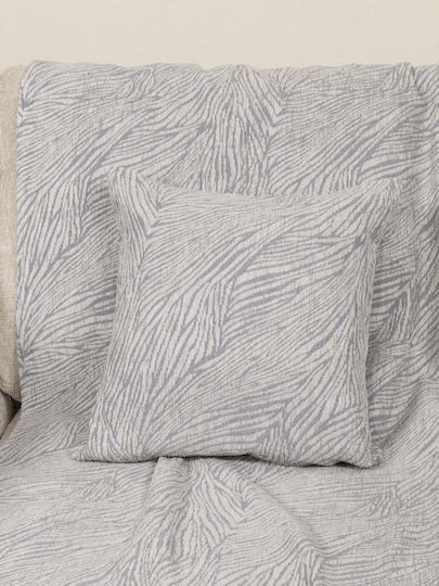 Nima Moca Ριχτάρι Τετραθέσιου Καναπέ Chenille 180x350εκ. Moca Gray 35975