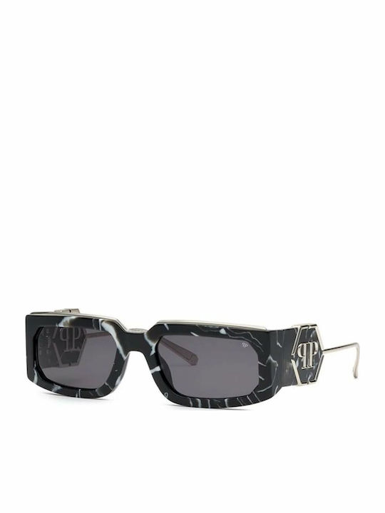 Philipp Plein Γυαλιά Ηλίου Μαύρα με Μεταλλικό Σκελετό Philipp Plein Γυαλιά Ηλίου Μαύρα με Μεταλλικό Σκελετό