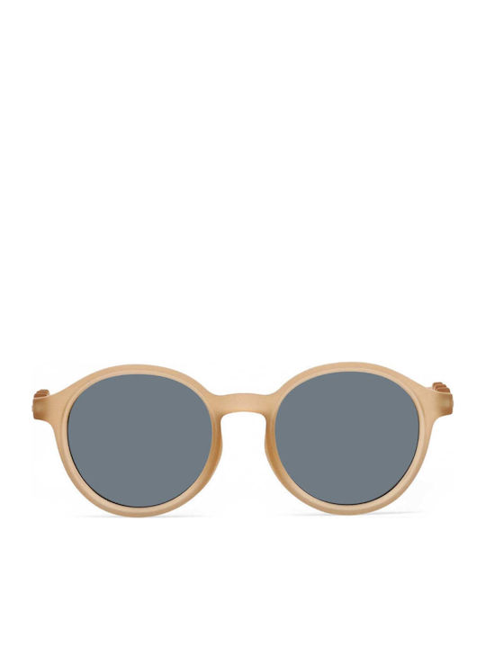 Olivio & Co Classic Oval Kids Sunglasses with Polarized Lenses Beige