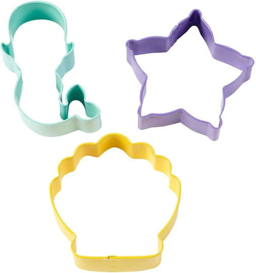 Mermaid Starfish Shell Cutter Set Wilton