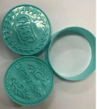 Cookie Biscuit Cutters Cheers & "Thank You" 2 Pieces Lumea