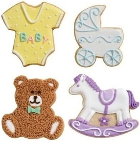 Set De Inele Pentru Torturi Accesorii Pentru Bebeluşi Wilton