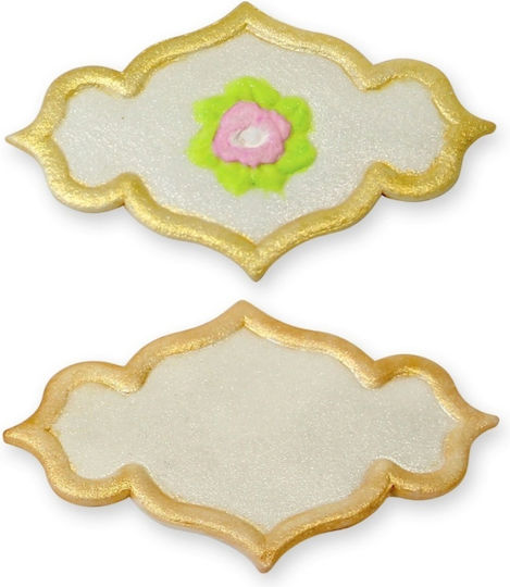 Set Large Simple Rose Plaque Cutters 2 Pcs Pme