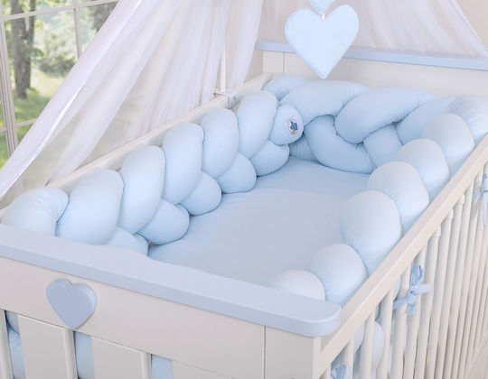 My Sweet Baby Bettumrandungen Geflochten Innerhalb Blue