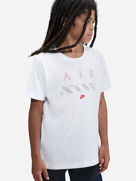 Παιδικό T-shirt Λευκό Air