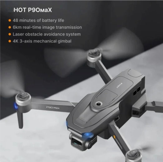 Pihot P90 Max Dron cu Cameră 720p și Telecomandă