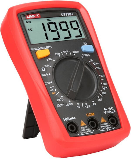 Uni-T Digital Multimeter with AC / DC / Resistance Measurement UT33B+