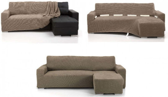 Sofazip Elastische Abdeckung für Ecksofa Blue 1Stück SZPTCDBLEU