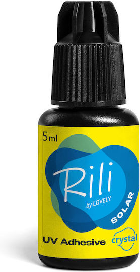 Lovely UV Series Rili Solar Κόλλα Βλεφαρίδων Clear 5ml