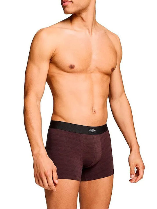 Argyle Slipuri pentru bărbați Red/black 2Pachet